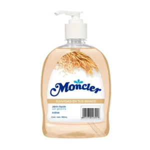 JABÓN LÍQUIDO MONCLER AVENA C/APL 360ML