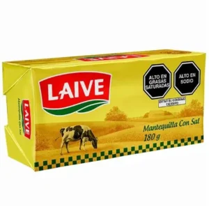 MANTEQUILLA LAIVE CON SAL BARRA 180 GR