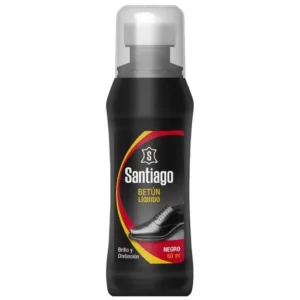 BETÚN SANTIAGO LIQUIDO COLOR(NEGRO) 12x60ML
