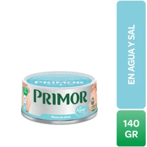 PRIMOR FILETE DE ATUN AGUA Y SAL 140GR(1-48)
