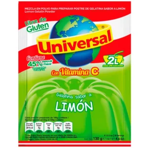 GELATINA UNIVERSAL LIMÓN 130G (1-24)