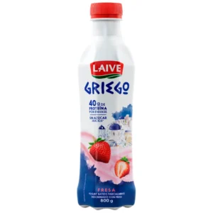 YOGURT GRIEGO LAIVE FRESA 800G(1-6)