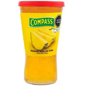 COMPASS MERMELADA PIÑA VASO 320KG x 12U