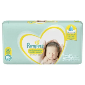 PAMPERS PREMIUM CARE RECIÉN NACIDO T/P 36UN