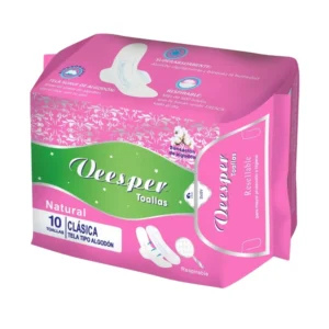 VEESPER TOALLAS HIGIÉNICAS CLÁSICA 10PCSx24