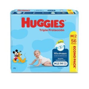 PAÑAL HUGGIES TRIPLE PROTECCION M 56UND
