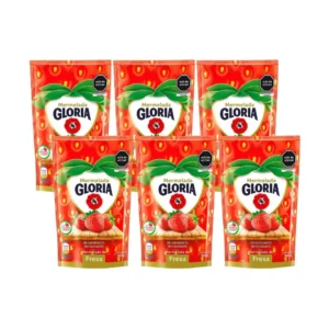 GLORIA MERMELADA FRESA DOY PACK 700G x 6U