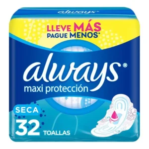 SECA ALWAYS MAXI PROTECCIÓN X 32 UNIDADES