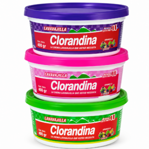 CLORANDINA LAVAVAJILLA PASTA SURTIDO 400G(1-24)