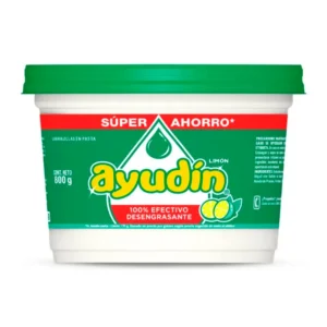AYUDIN LAVAVAJILLA PASTA LIMÓN 520G(1-12)