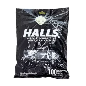 HALLS EXTRA FUERTE BOL.100x3g