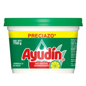 AYUDIN LAVAVAJILLA PASTA LIMÓN  750G(1-12)