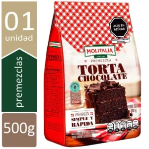 MOLITALIA TORTA CHOCOLATE 500GR x 6U