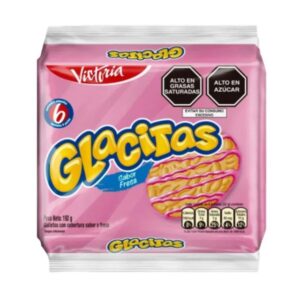 GLACITAS FRESA PACK x6UN.