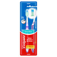 CEPILLO DENTAL COLGATE EXTRA CLEAN DURO DUOPACK