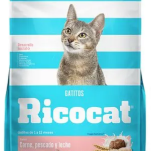 RICOCAT GATITO CARNE/PESCADO/LECHE BL 454G
