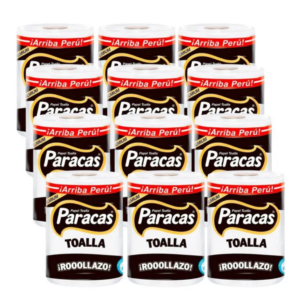PAPEL TOALLA PARACAS PREMIUM 12UN