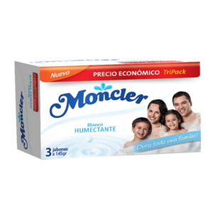 MONCLER BLANCO HUMECTANTE 145GR 3PACK