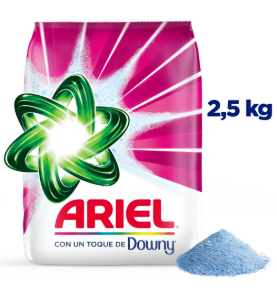 ARIEL CON TOQUE DE DOWNY 2.5KG(1-6)