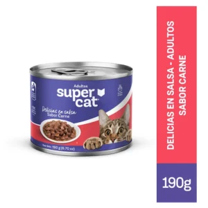 SUPER CAT DELICIAS EN SALSA 190G