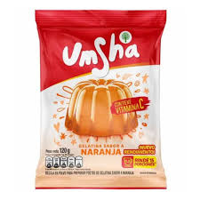 GELATINA UMSHA NARANJA 120GR.x12UN.