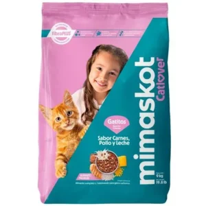 MIMASKOT GATITOS POLLO/CARNE/LECHE 9KG