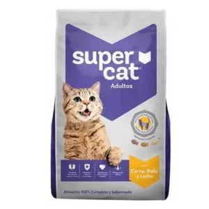 SUPERCAT AD/SB CARNE/POLLO/LECHE 9KG