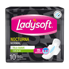 LADYSOFT NOCTURNA NORMAL CON ALAS 10UN(1-24)