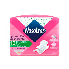 NOSOTRAS ALAS TELA GEL x  10UN(1-30)
