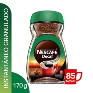 CAFE NESCAFE DECAF 170G FRASCO (1-12)