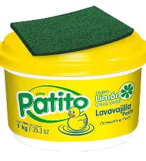 PATITO LAVAVAJILLA PASTA LIMÓN 1KG(1-6)