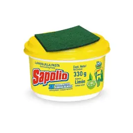 SAPOLIO LAVAVAJILLA PASTA LIMÓN 330G(1-12)