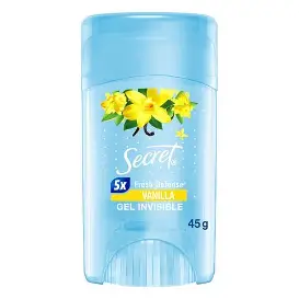 DESODORANTE SECRET VAINILLA GEL 45G