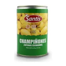 CHAMPIÑONES ENTEROS SANTIS 425Gx24UN