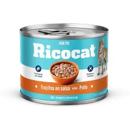 RICOCAT AD TROCITOS EN SALSA SB POLLO 190G
