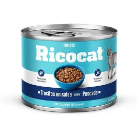 RICOCAT AD TROCITOS EN SALSA SB PESCADO 190G