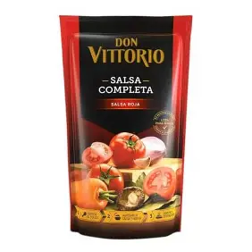 SALSA ROJA COMPLETA DON VITTORIO 400 GR