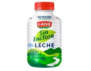 LECHE CONCENTRADA LAIVE SIN LACTOSA 390 GR BOT