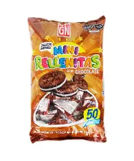 MINI RELLENITAS CHOCOLATE GN X50UN