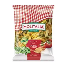 MOLITALIA TORNILLO TRICOLOR 235G x 20U