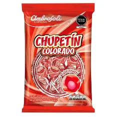 CHUPETÍN COLORADO TUTTI FRUTI X24UN
