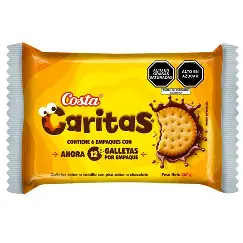 GALLETAS CARITAS PACK 6UX44.5GR