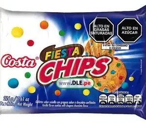 GALLETAS CHIPS FIESTA 6UX3GR