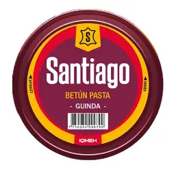 BETÚN SANTIAGO PASTA COLOR(GUINDA) 12x90ML