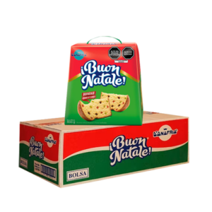 PANETÓN BUON NATALE CAJA 750G(1-6)