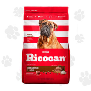 RICOCAN CACH CARNE/LECHE RZ MD/GR 15KG