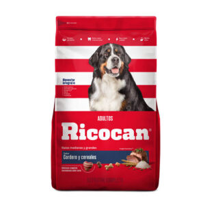 RICOCAN ADULTO CORDERO/CEREALES RZ/MD/GR 1KG