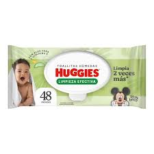 TOALLITAS HUM HUGGIES LIM/EFEC x 48UN(1-24)