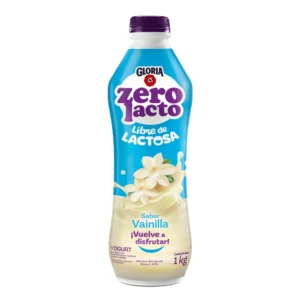 GLORIA YOG.ZEROLACTO/VAINILLA 1KG.x6UN.
