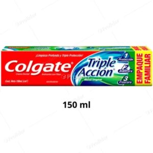 COLGATE TRIPLE ACCIÓN EMP/FAMILIAR 150ML